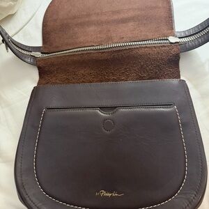 3.1 Phillip Lim Chocolate Leather Messenger Bag